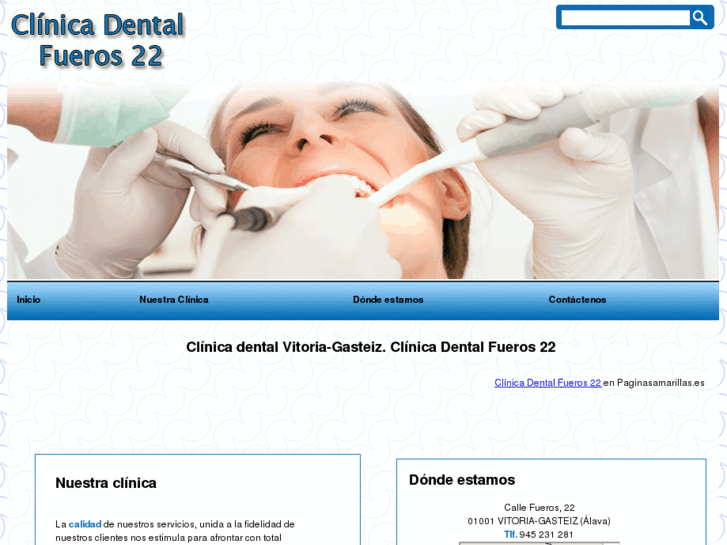 www.clinicadentalfueros.com