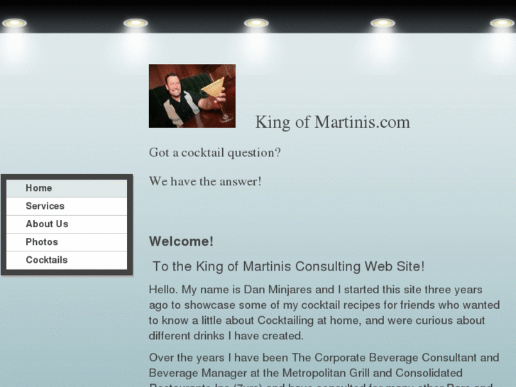 www.kingofmartinis.com