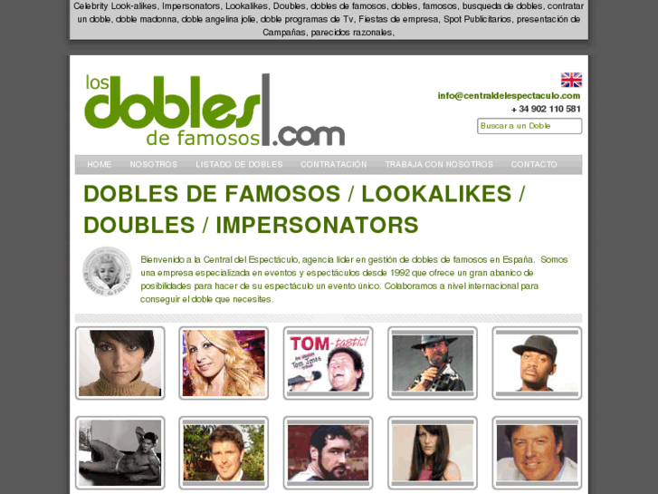 www.losdoblesdefamosos.com