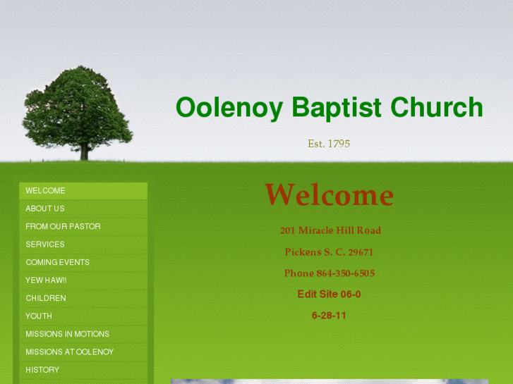 www.oolenoybaptistchurch.com