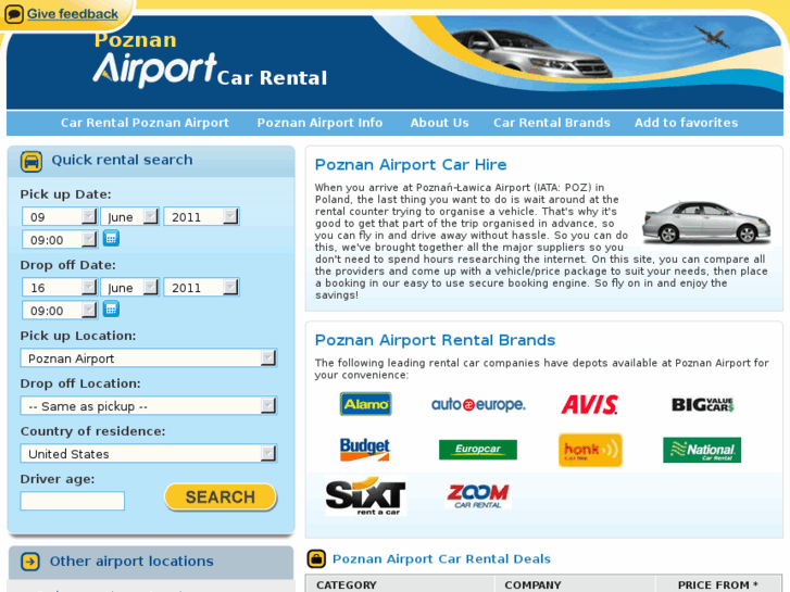 www.poznanairporcarhire.com