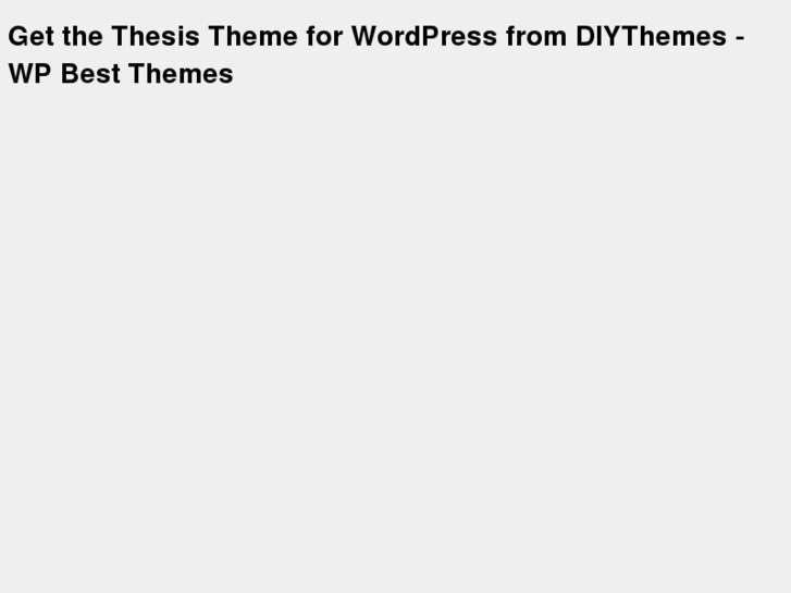 www.wpthesis.com