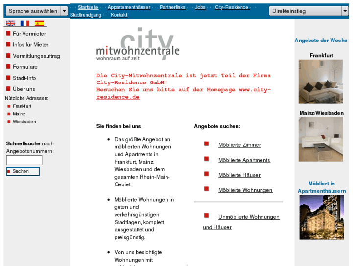 www.city-mitwohnzentrale.de