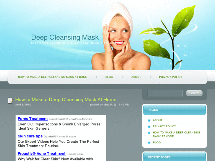 www.deepcleansingmask.net