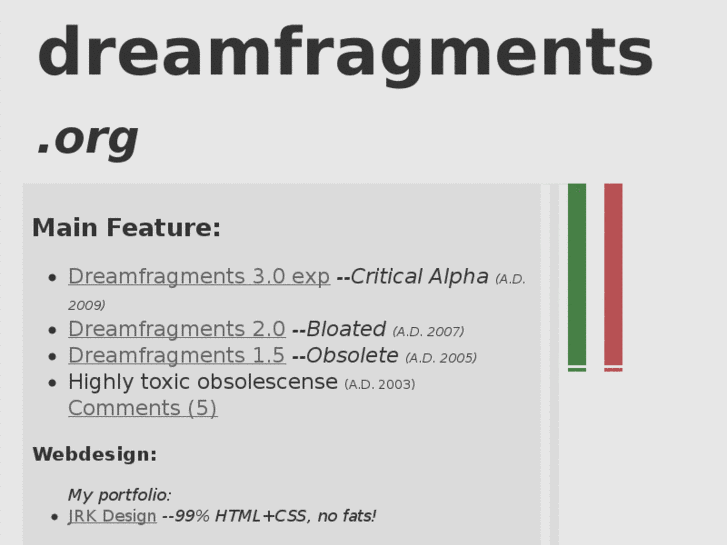 www.dreamfragments.org