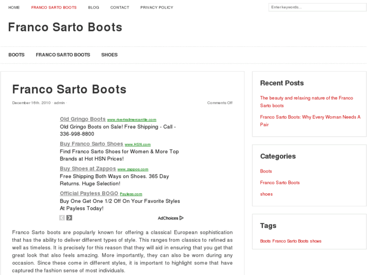 www.francosartoboots.net