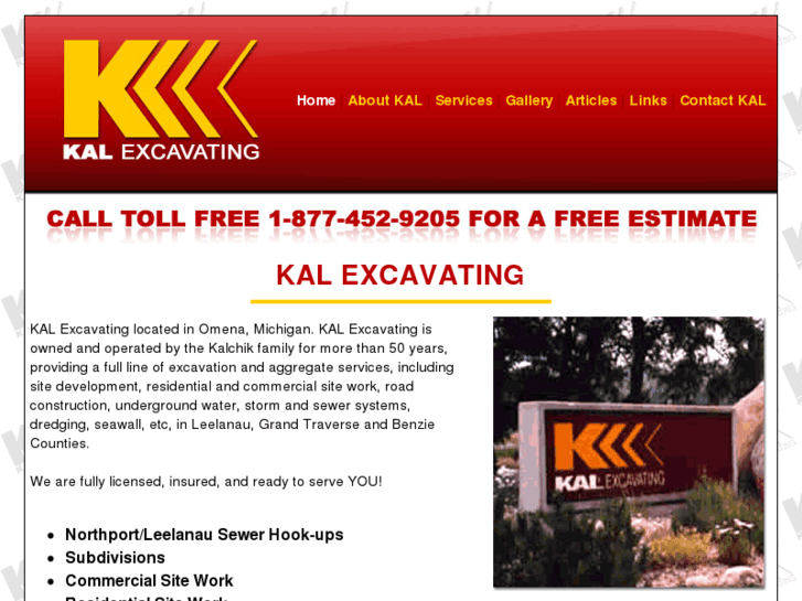 www.kalexcavating.com