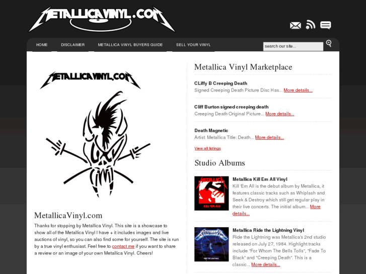 www.metallicavinyl.com