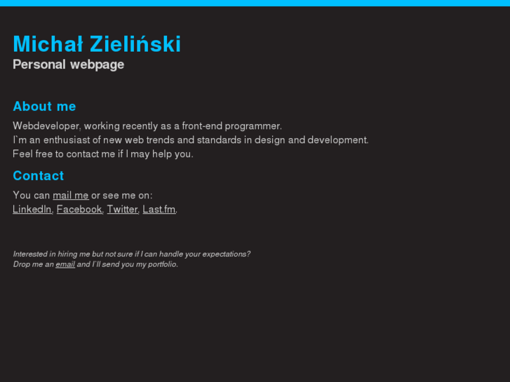 www.michalzielinski.info