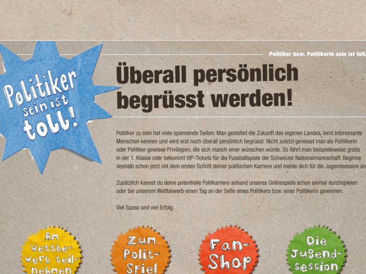 www.politiker-sein.ch