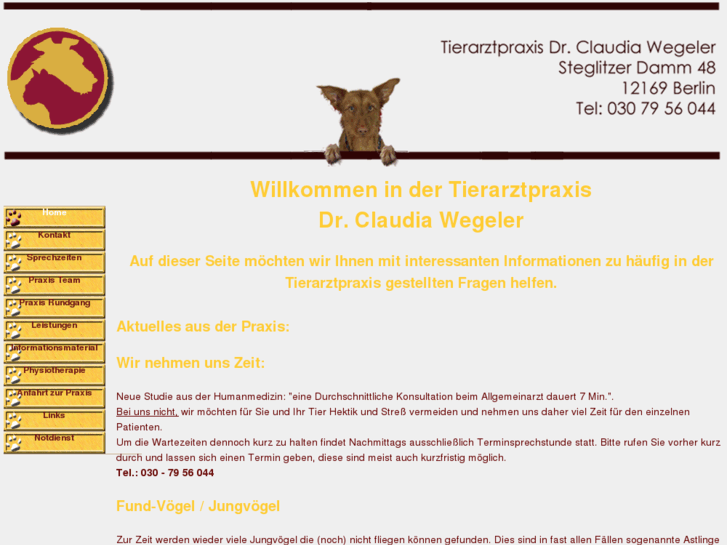 www.tierarztpraxis-dr-wegeler.de