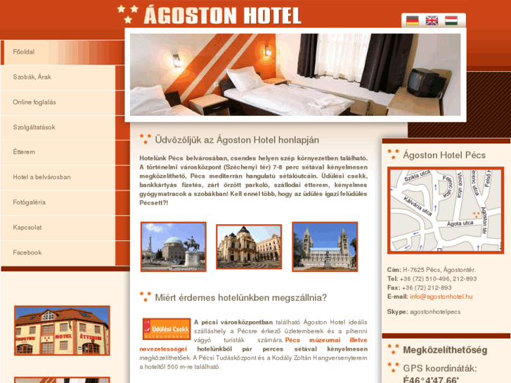 www.agostonhotel.hu