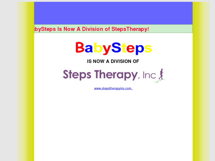 www.babystepstherapy.com