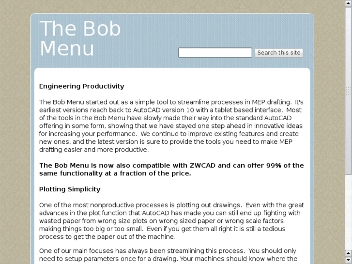 www.bobmenu.net