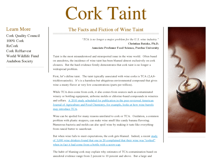 www.cork-taint.com