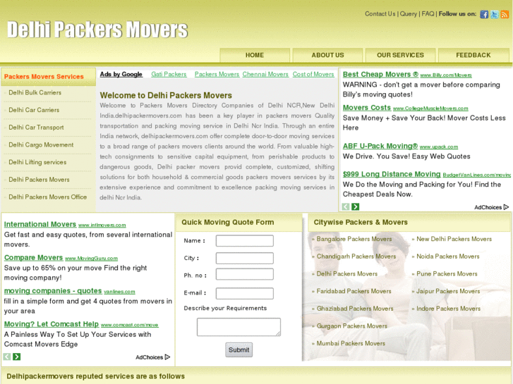 www.delhipackermovers.com