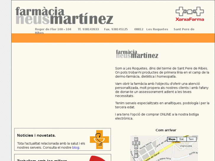 www.farmaciasantpereribes.es