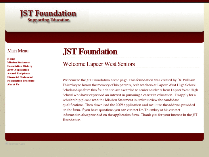 www.jstfoundation.com