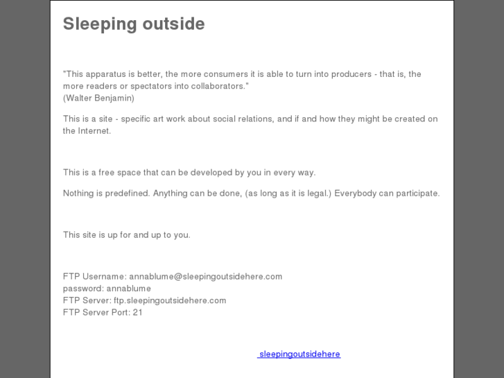 www.sleepingoutside.com