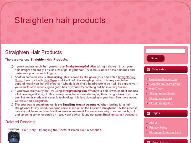 www.straightenhairproducts.com