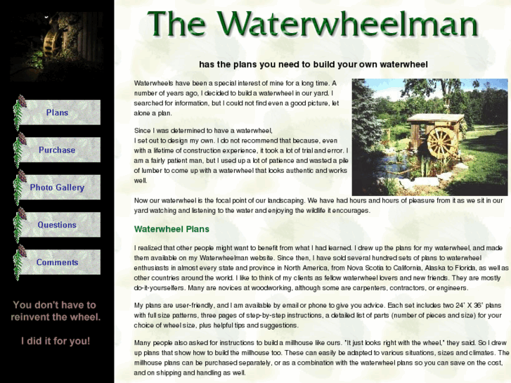 www.waterwheelman.com