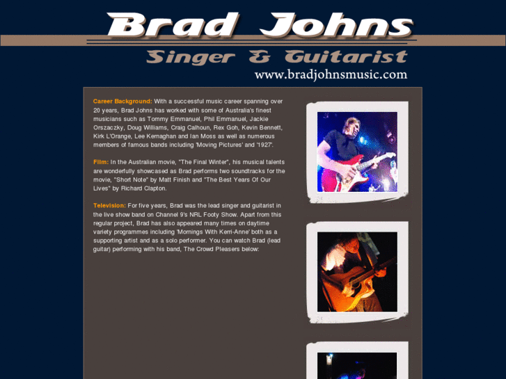 www.bradjohnsmusic.com