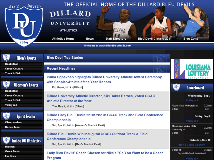 www.dillardbleudevils.com