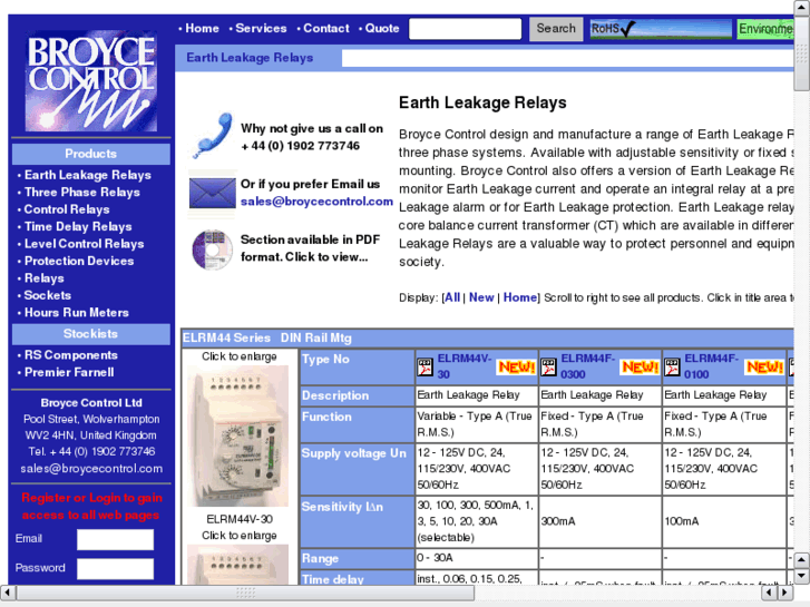 www.earthleakagerelay.com