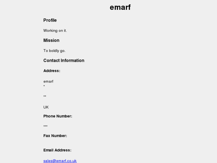 www.emarf.co.uk