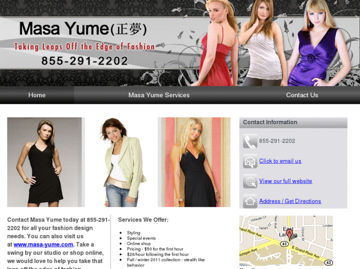 www.fashiondesignermasayume.com