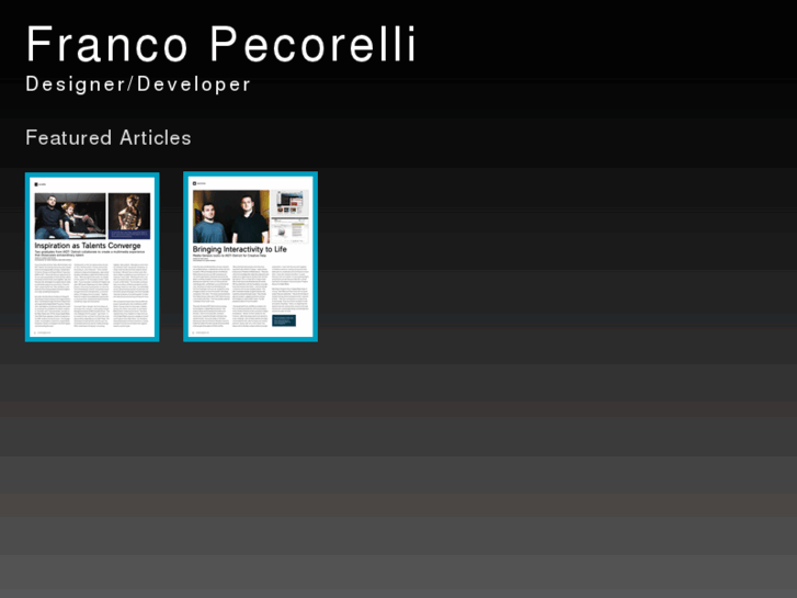 www.francopecorelli.com