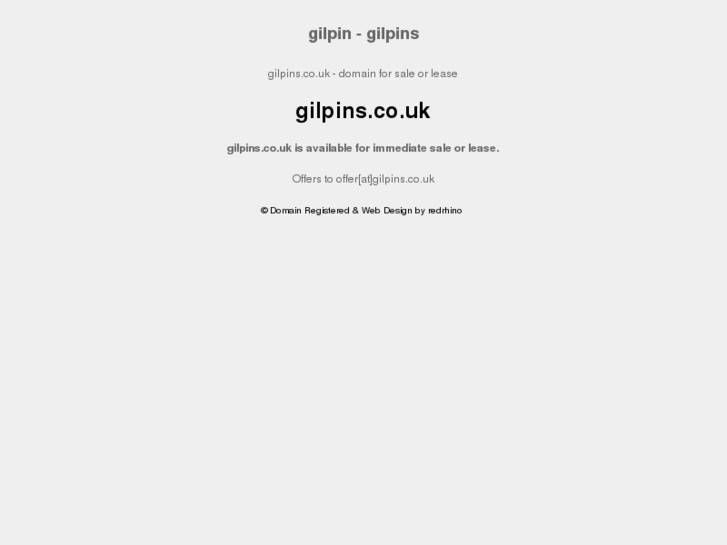 www.gilpins.co.uk