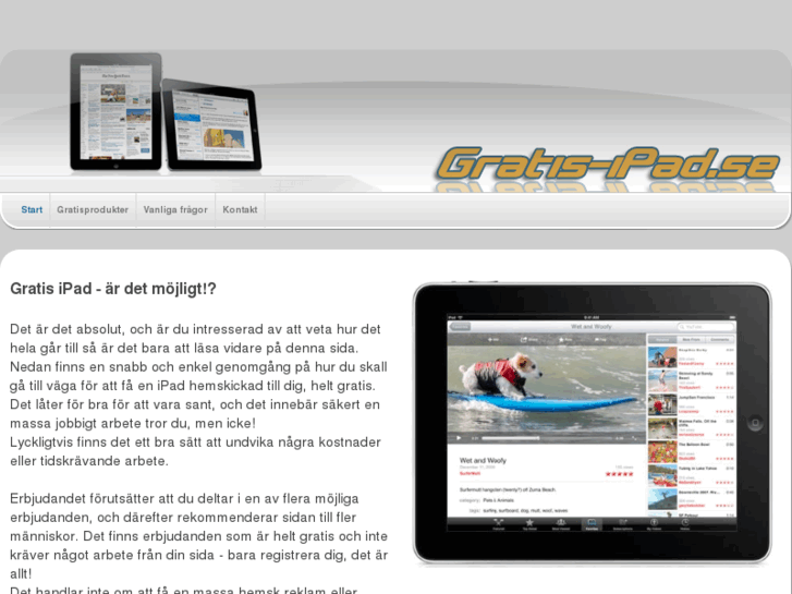 www.gratis-ipad.se