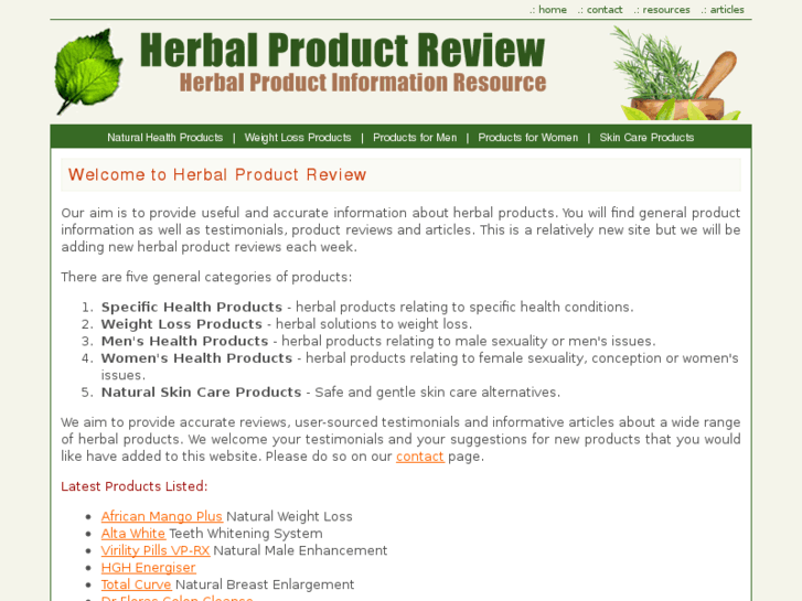 www.herbalproductreview.com