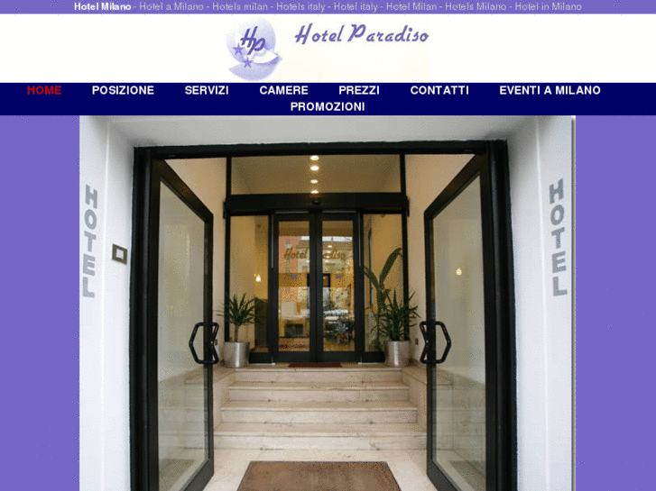 www.hotelparadisomilan.com