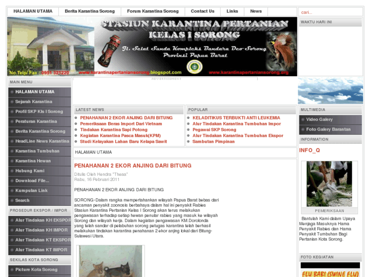 www.karantinapertaniansorong.org