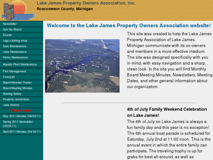 www.lakejamesmi.org