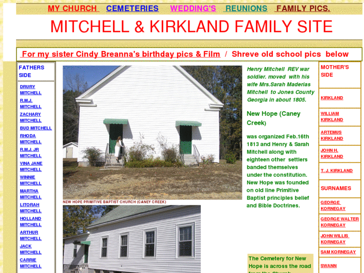 www.mitchell-family-page.com