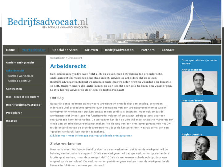 www.ontslag-advocaat.nl