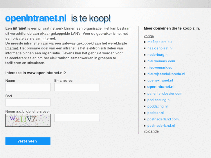 www.openintranet.nl