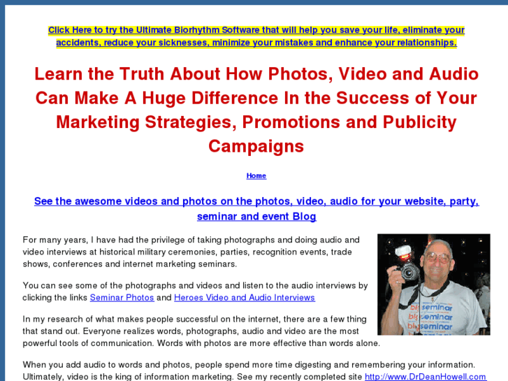 www.photos-video-audio-for-your-website-party-seminar-event.com