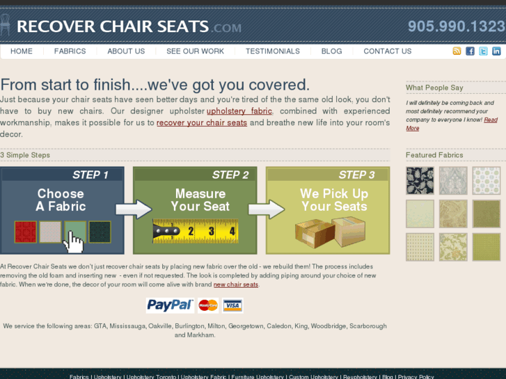 www.recoverchairseats.com