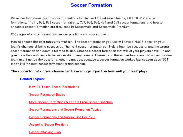 www.soccerformation.com