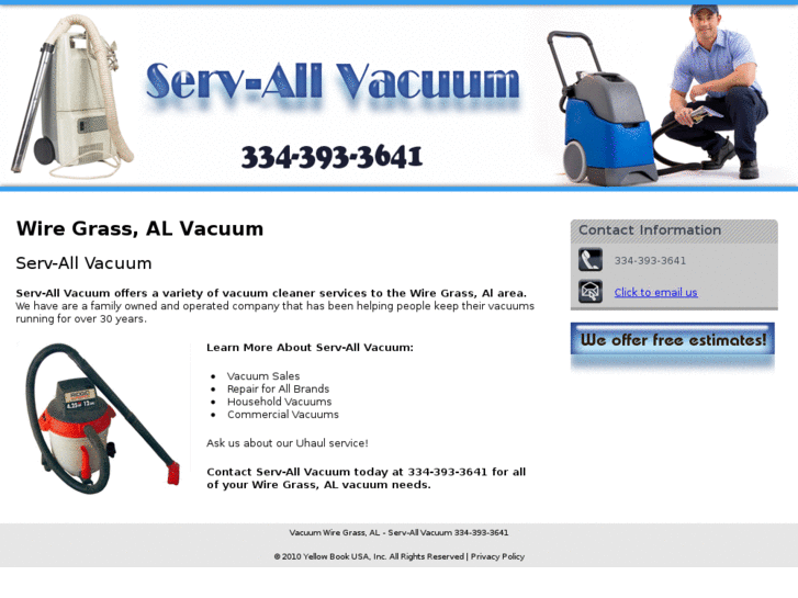 www.vacuumrepairwiregrassarea.com