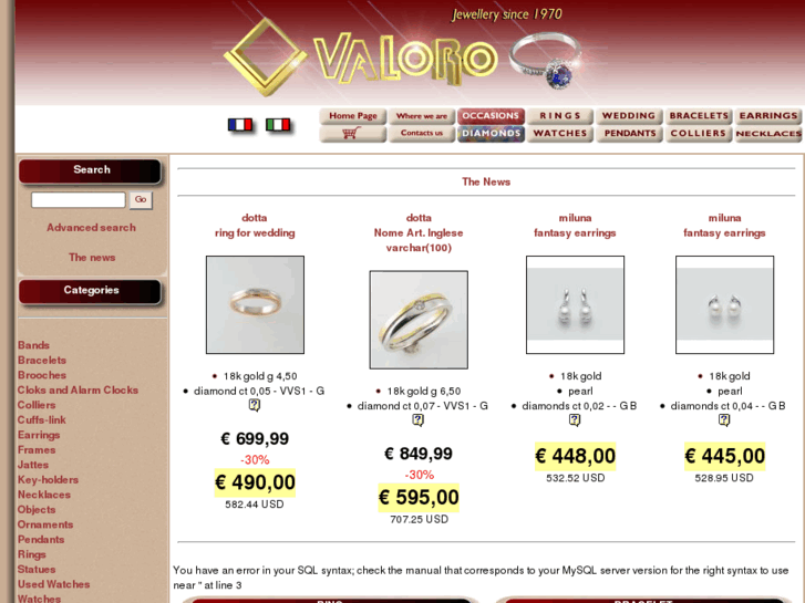 www.valorojewels.com