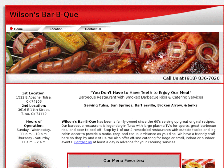 www.wilsonsbar-b-que.com