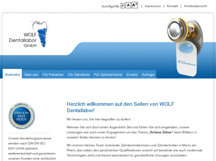 www.wolf-dentallabor.de