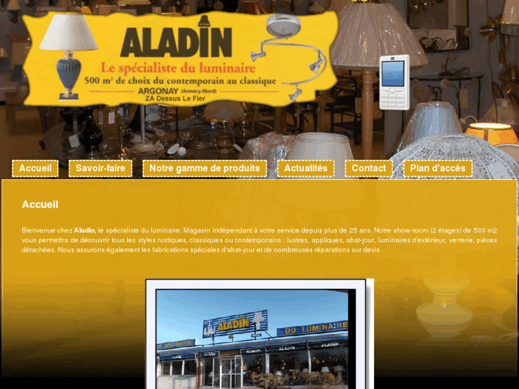www.aladin-luminaires.com