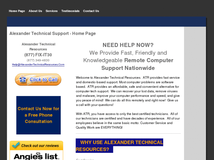www.alexandertechnicalresources.net