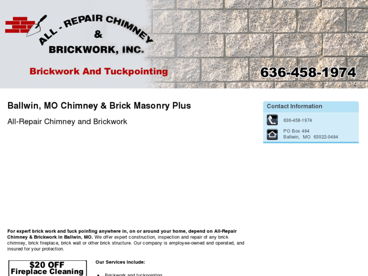 www.allrepairchimneyandbrickwork.com